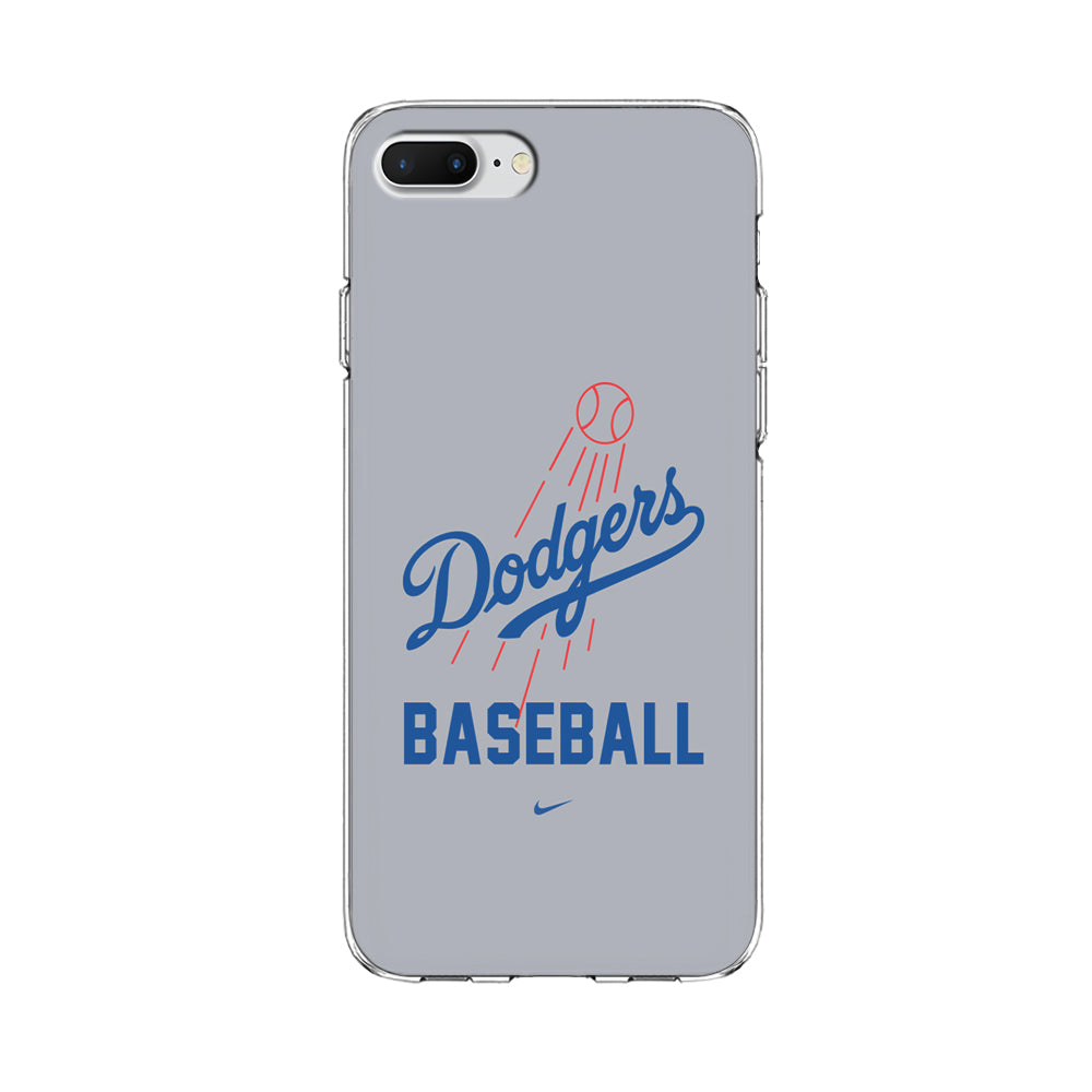 Baseball Los Angeles Dodgers MLB 002 iPhone 7 Plus Case-Phone Case-Clear Soft Case-Altracase