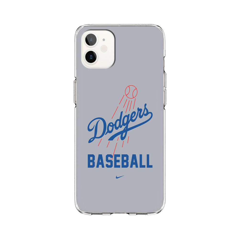 Baseball Los Angeles Dodgers MLB 002 iPhone 11 Case-Phone Case-Clear Soft Case-Altracase