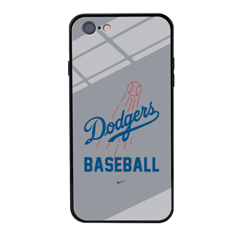 Baseball Los Angeles Dodgers MLB 002 iPhone 6 Plus | 6s Plus Case-Phone Case-Tempered Glass Case-Altracase