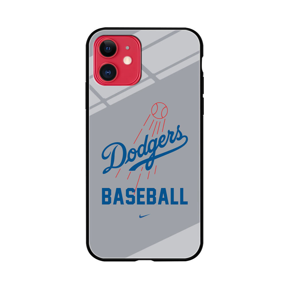 Baseball Los Angeles Dodgers MLB 002 iPhone 11 Case-Phone Case-Tempered Glass Case-Altracase