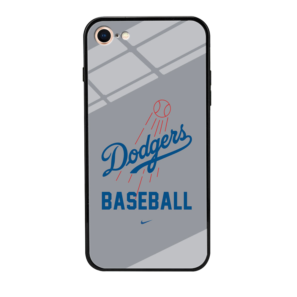 Baseball Los Angeles Dodgers MLB 002 iPhone 7 Case-Phone Case-Tempered Glass Case-Altracase