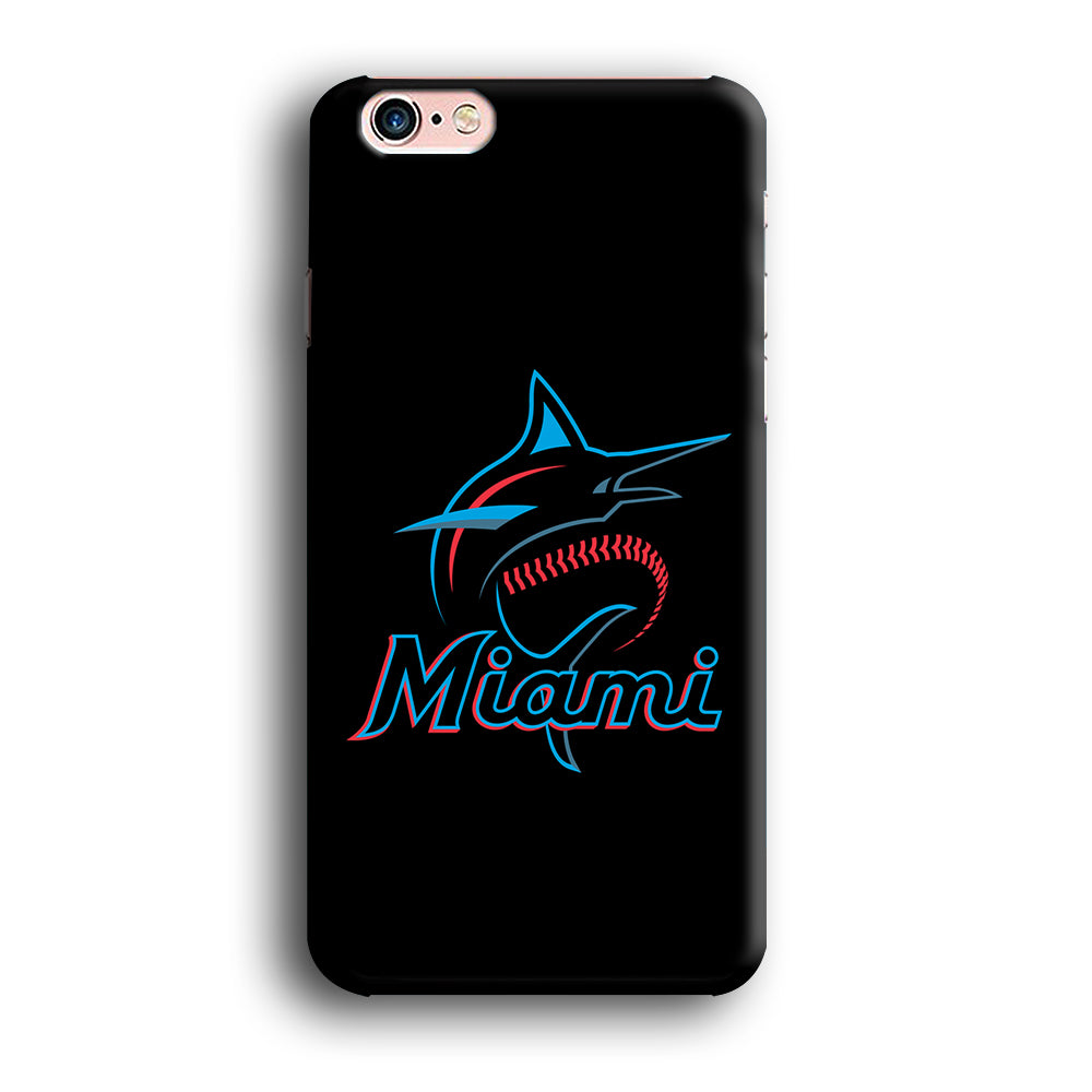 Baseball Miami Marlins MLB 001 iPhone 6 Plus | 6s Plus Case-Phone Case-3D Case-Altracase