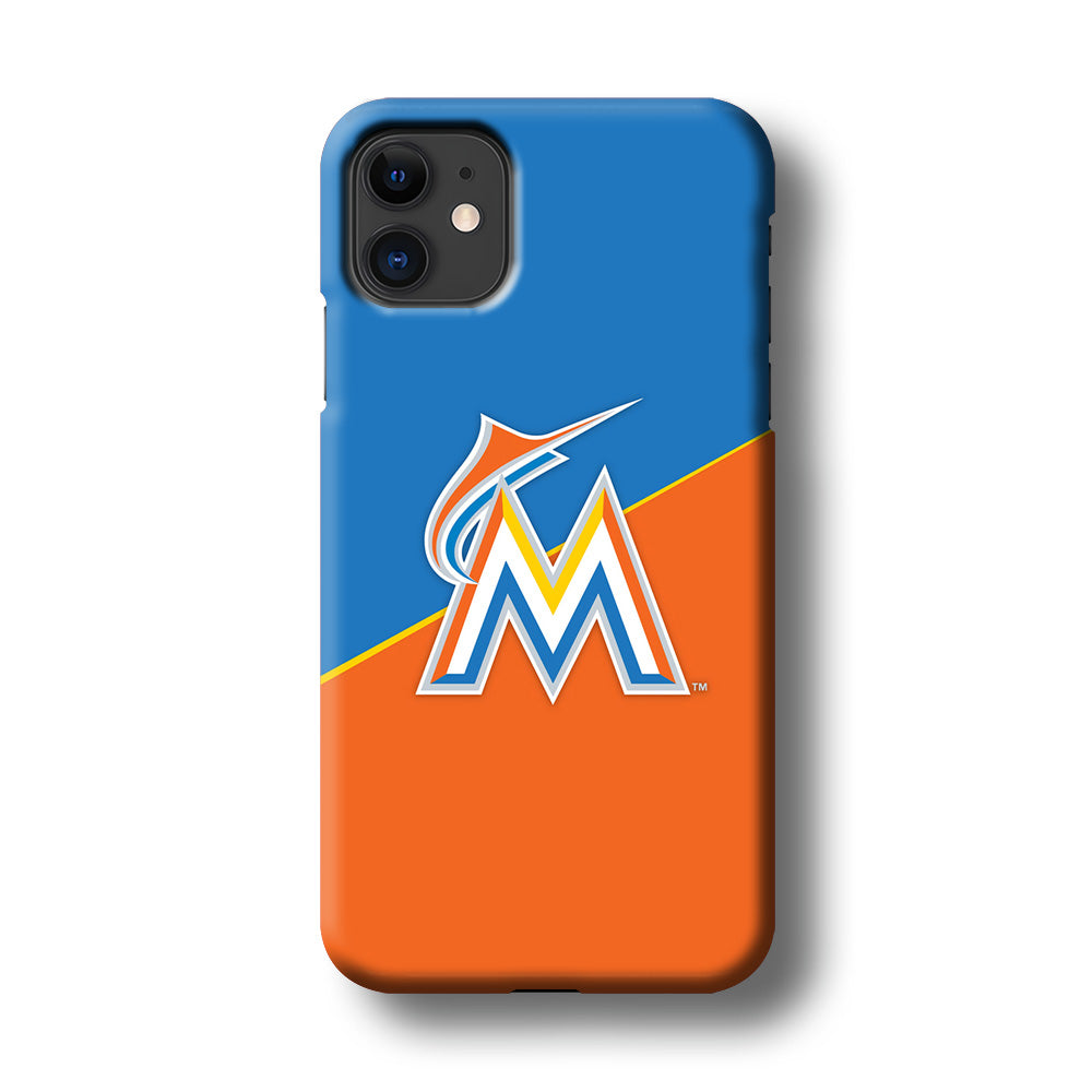 Baseball Miami Marlins MLB 002 iPhone 11 Case-Phone Case-3D Case-Altracase