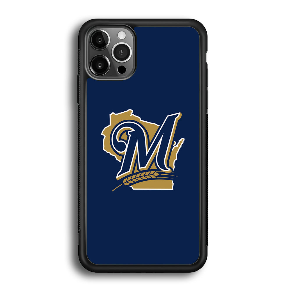 Baseball Milwaukee Brewers MLB 001 iPhone 12 Pro Max Case - Altracase