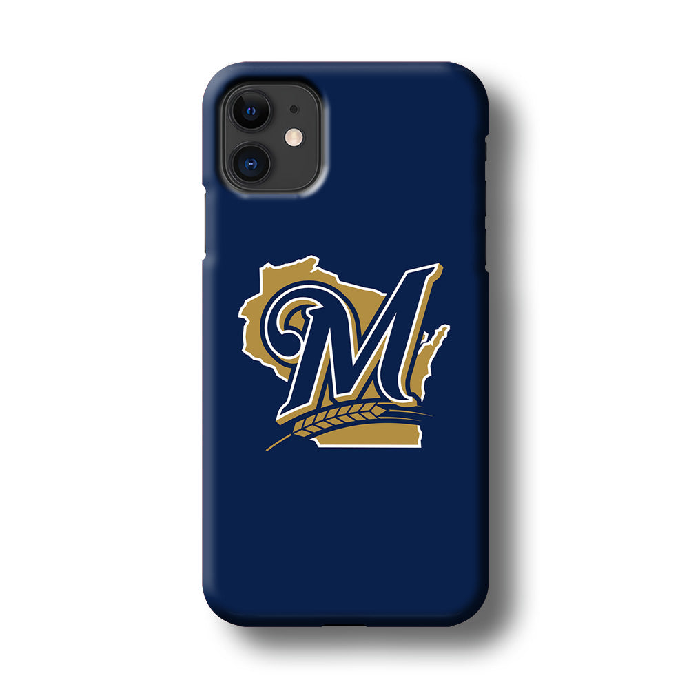 Baseball Milwaukee Brewers MLB 001 iPhone 11 Case-Phone Case-3D Case-Altracase