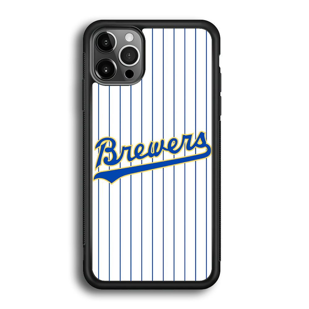 Baseball Milwaukee Brewers MLB 002 iPhone 12 Pro Max Case - Altracase