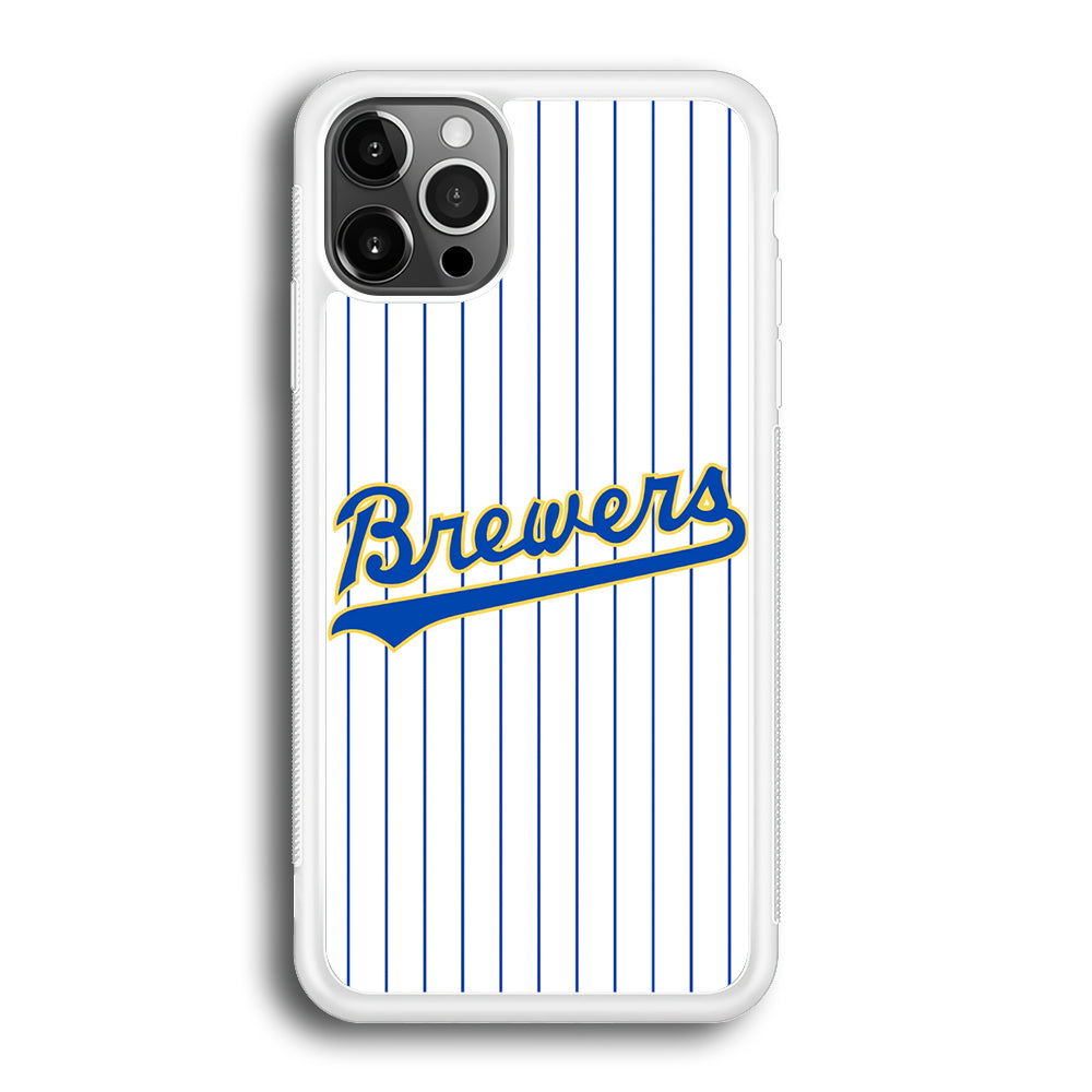 Baseball Milwaukee Brewers MLB 002 iPhone 12 Pro Max Case - Altracase