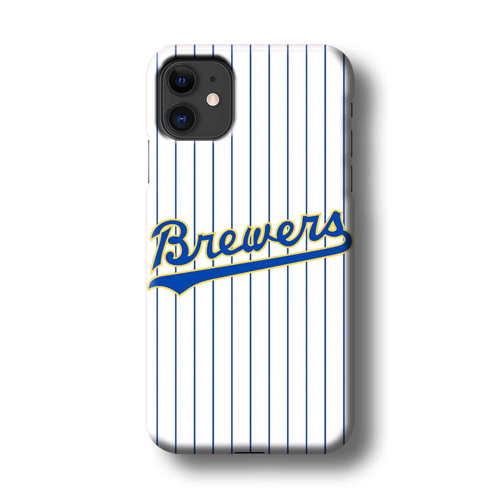 Baseball Milwaukee Brewers MLB 002 iPhone 11 Case-Phone Case-3D Case-Altracase