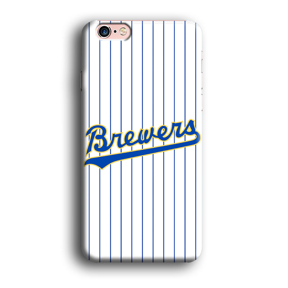 Baseball Milwaukee Brewers MLB 002 iPhone 6 Plus | 6s Plus Case-Phone Case-3D Case-Altracase