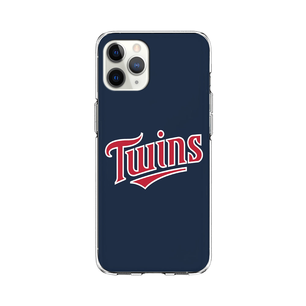 Baseball Minnesota Twins MLB 001 iPhone 11 Pro Case-Phone Case-Clear Soft Case-Altracase