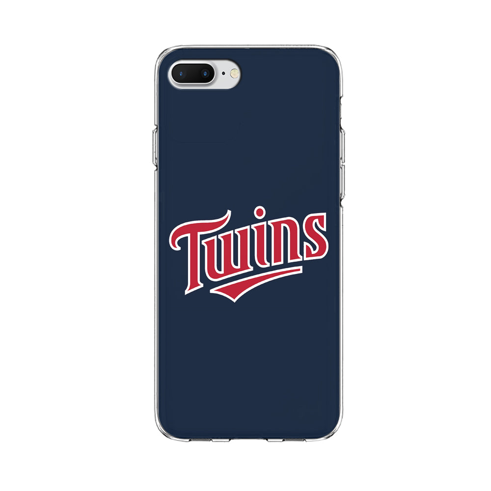 Baseball Minnesota Twins MLB 001 iPhone 8 Plus Case-Phone Case-Clear Soft Case-Altracase