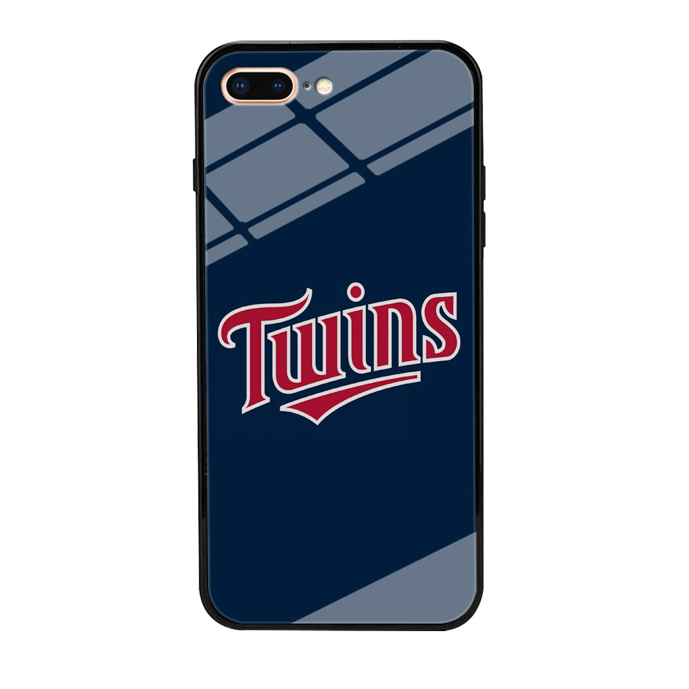 Baseball Minnesota Twins MLB 001 iPhone 7 Plus Case-Phone Case-Tempered Glass Case-Altracase