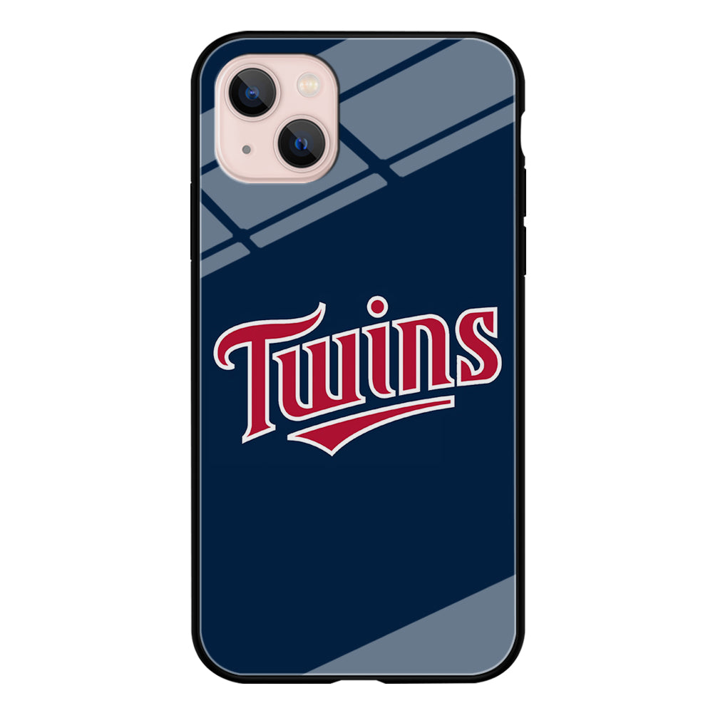 Baseball Minnesota Twins MLB 001 iPhone 13 Case-Phone Case-Tempered Glass Case-Altracase
