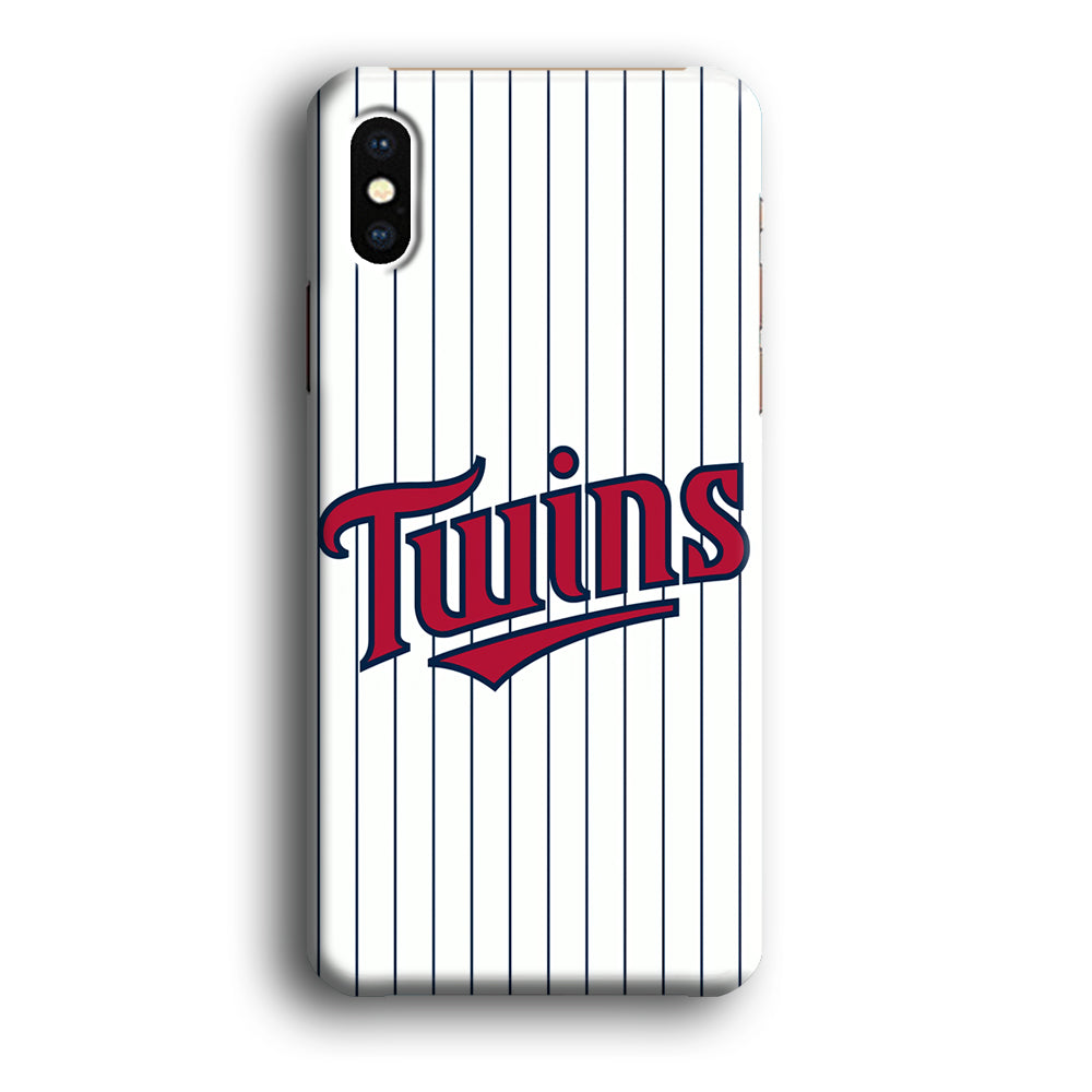 Baseball Minnesota Twins MLB 002 iPhone Xs Max Case-Phone Case-3D Case-Altracase