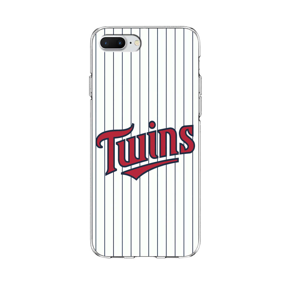 Baseball Minnesota Twins MLB 002 iPhone 7 Plus Case-Phone Case-Clear Soft Case-Altracase