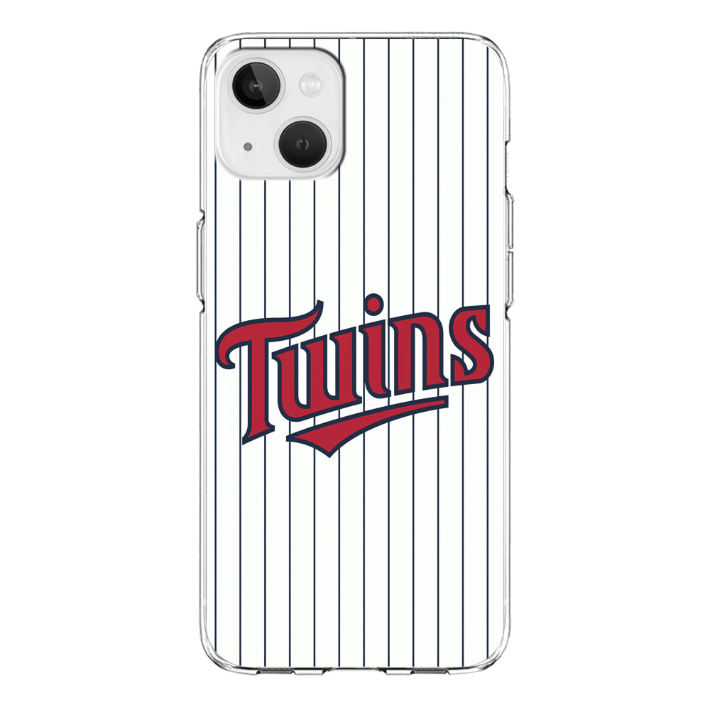 Baseball Minnesota Twins MLB 002 iPhone 13 Mini Case-Phone Case-Clear Soft Case-Altracase