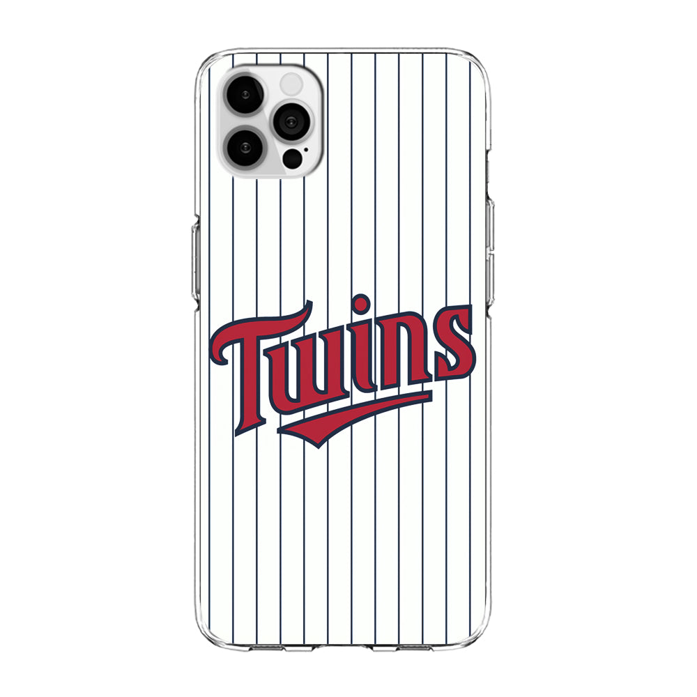 Baseball Minnesota Twins MLB 002 iPhone 15 Pro Case-Phone Case-Clear Soft Case-Altracase