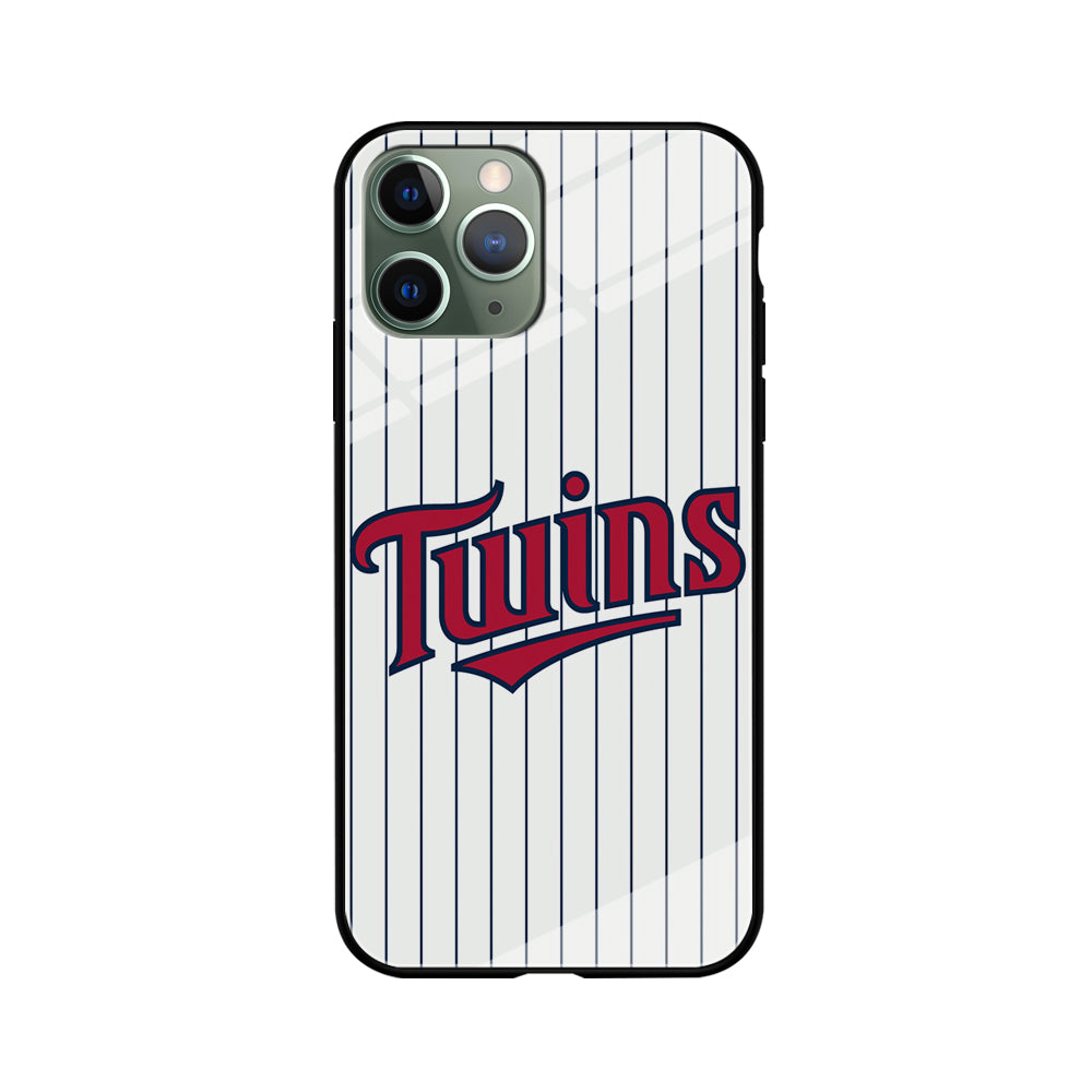 Baseball Minnesota Twins MLB 002 iPhone 11 Pro Case-Phone Case-Tempered Glass Case-Altracase