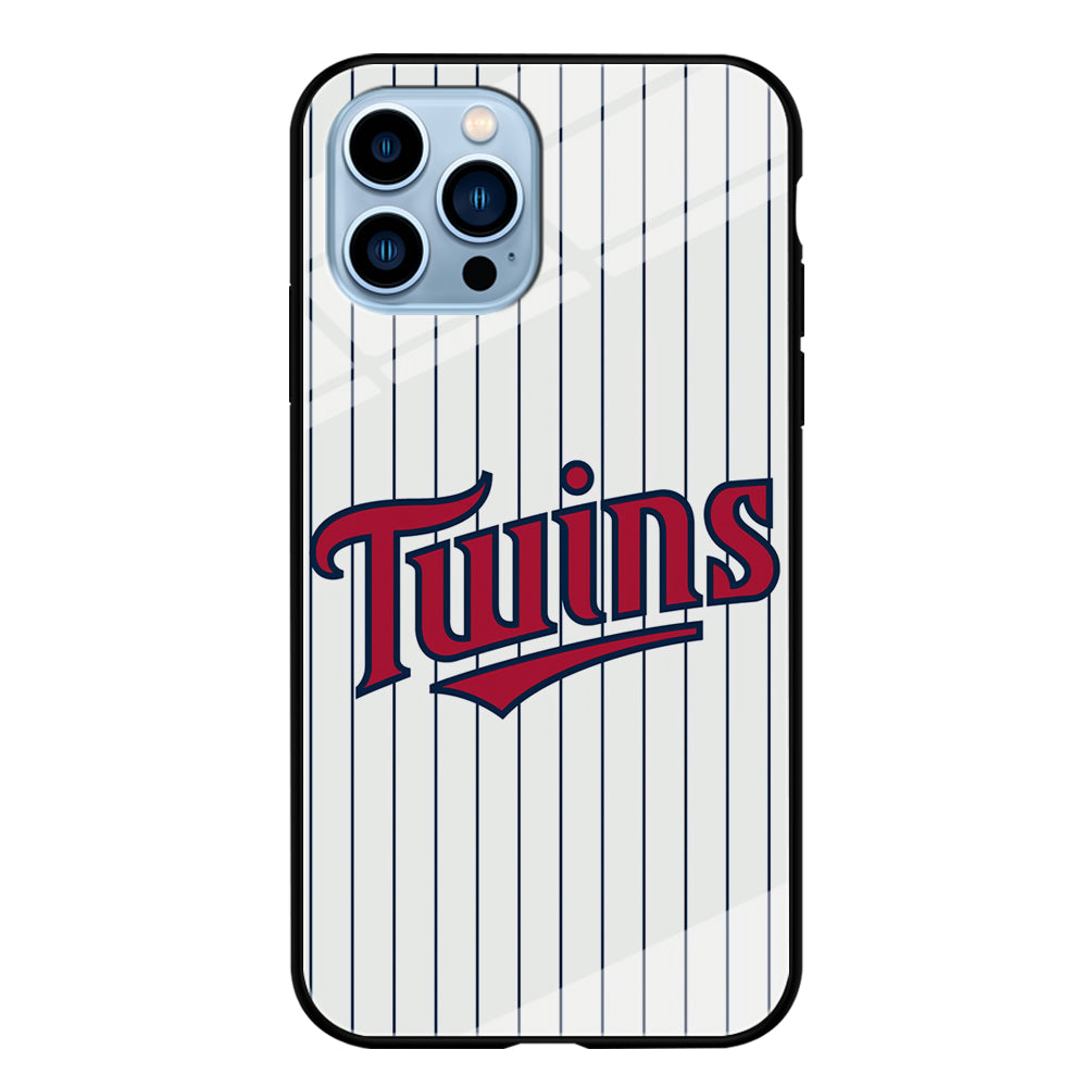 Baseball Minnesota Twins MLB 002 iPhone 15 Pro Case-Phone Case-Tempered Glass Case-Altracase