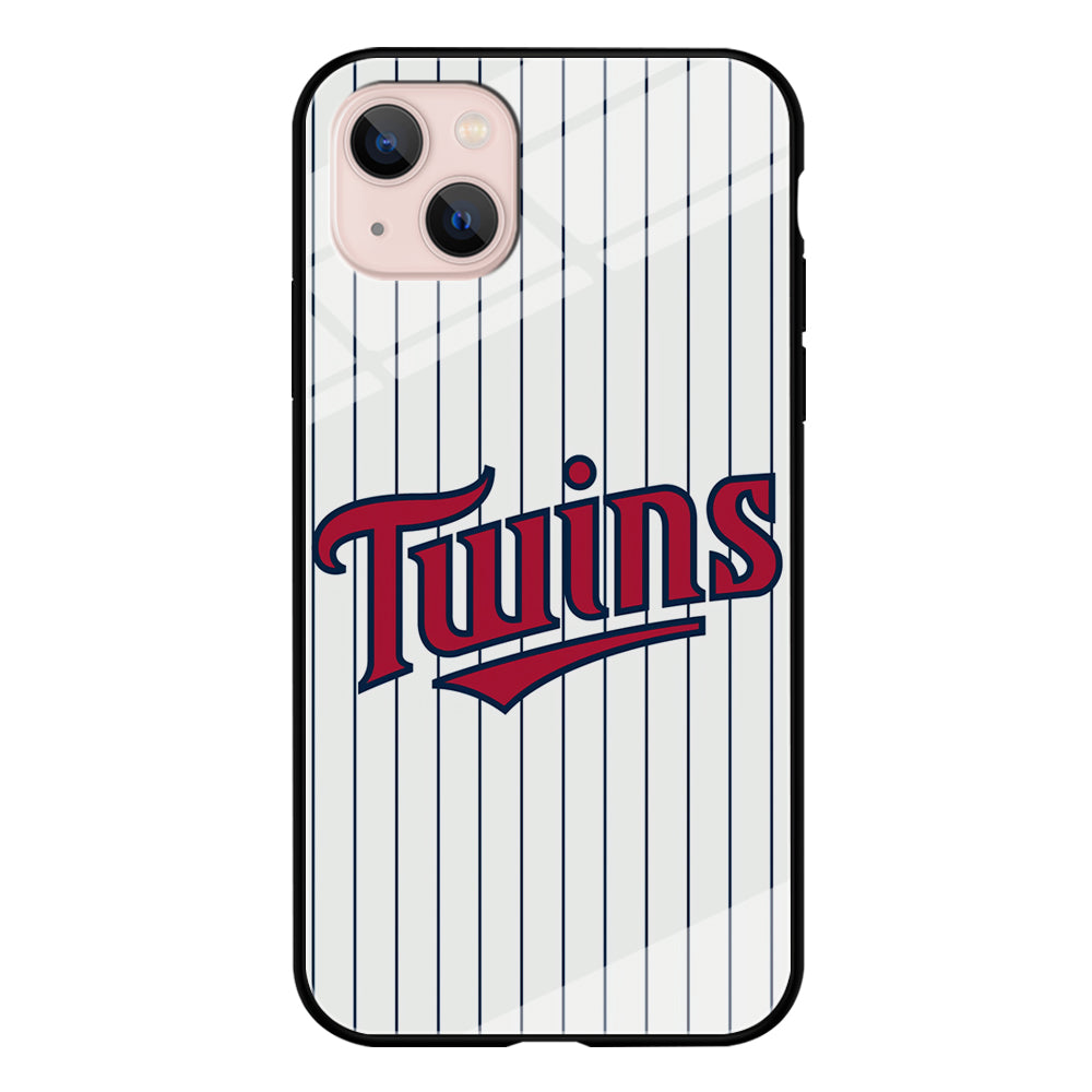 Baseball Minnesota Twins MLB 002 iPhone 15 Case-Phone Case-Tempered Glass Case-Altracase