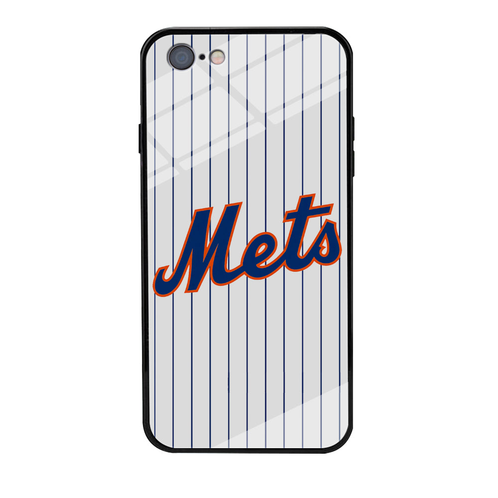 Baseball New York Mets MLB 001 iPhone 6 Plus | 6s Plus Case-Phone Case-Tempered Glass Case-Altracase