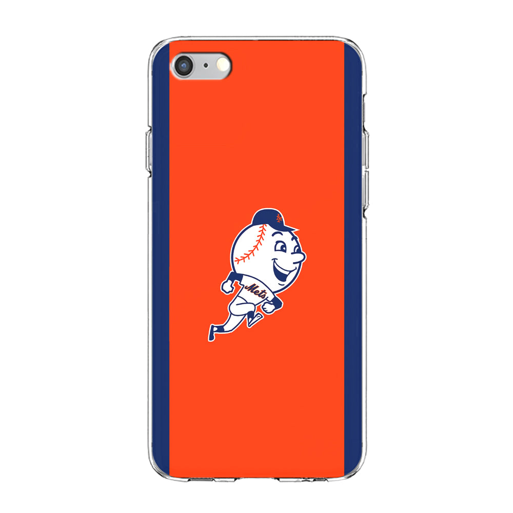 Baseball New York Mets MLB 002 iPhone 6 Plus | 6s Plus Case-Phone Case-Clear Soft Case-Altracase