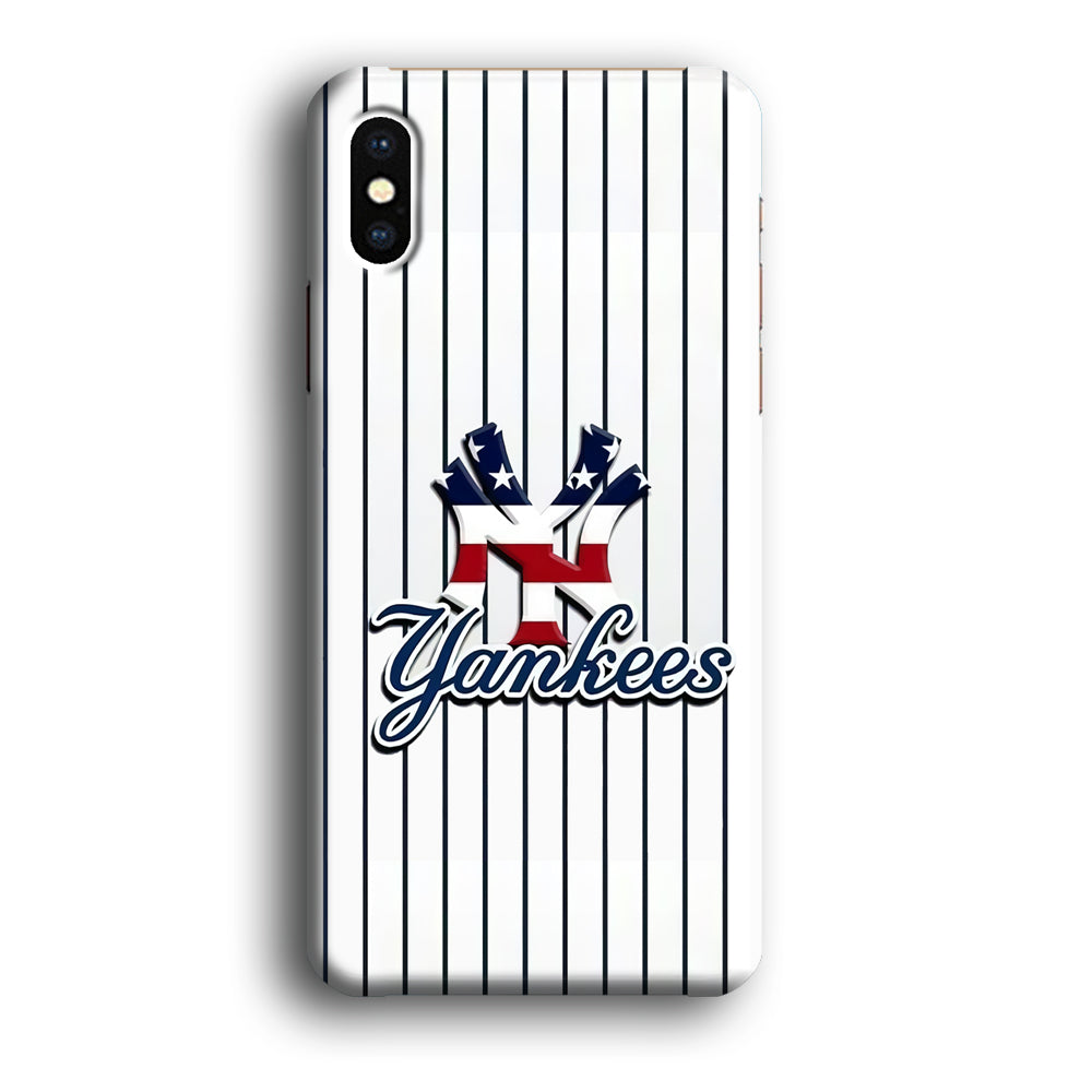 Baseball New York Yankees MLB 001 iPhone Xs Max Case-Phone Case-3D Case-Altracase