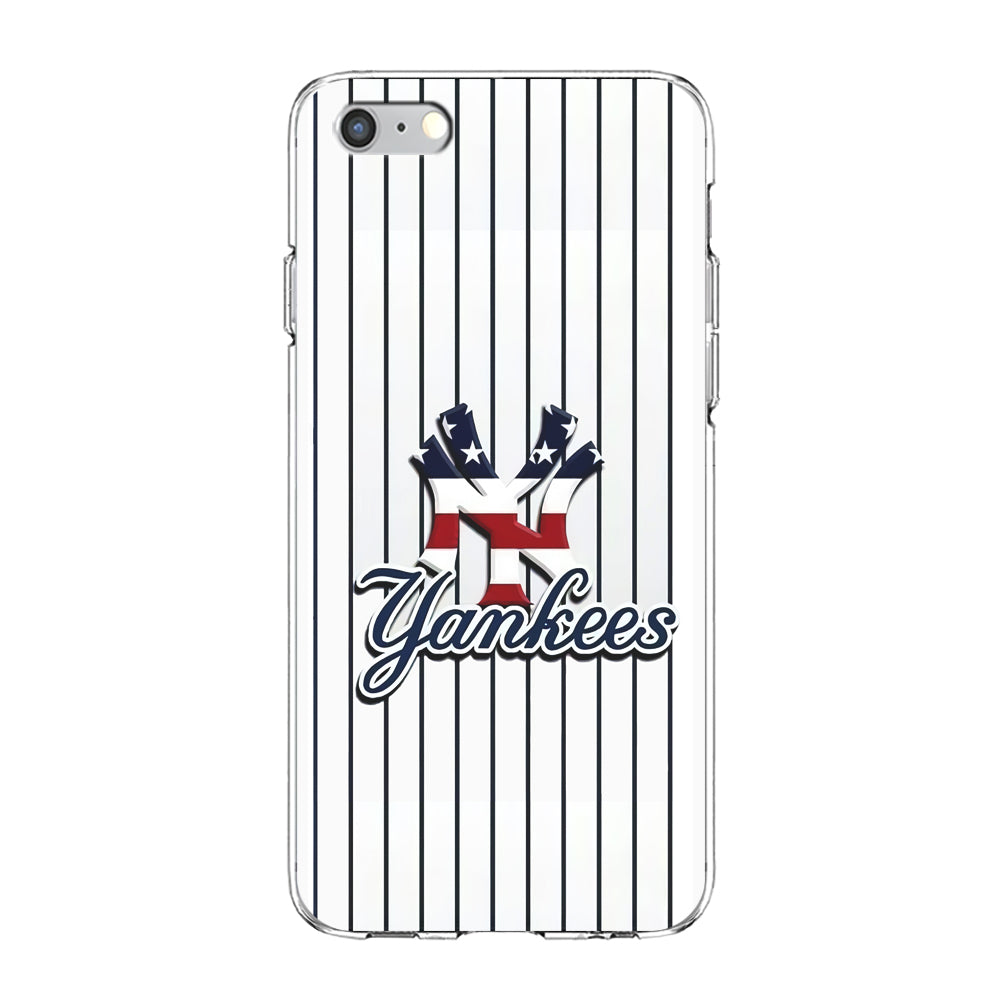 Baseball New York Yankees MLB 001 iPhone 6 Plus | 6s Plus Case-Phone Case-Clear Soft Case-Altracase