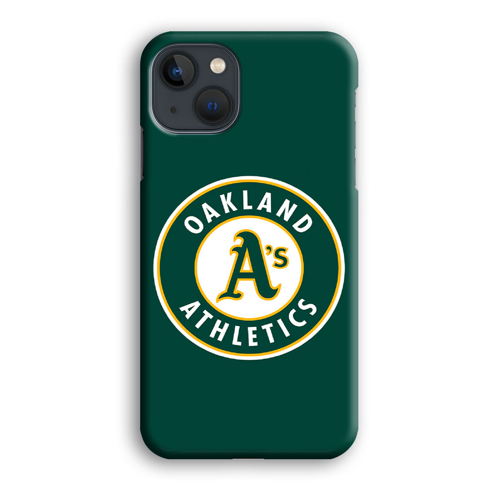 Baseball Oakland Athletics MLB 001 iPhone 13 Mini Case-Phone Case-3D Case-Altracase