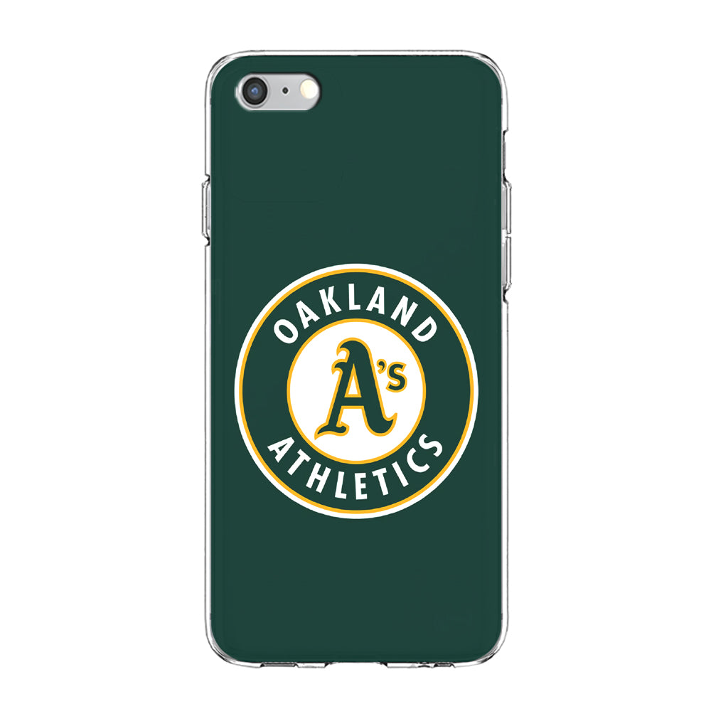 Baseball Oakland Athletics MLB 001 iPhone 6 Plus | 6s Plus Case-Phone Case-Clear Soft Case-Altracase