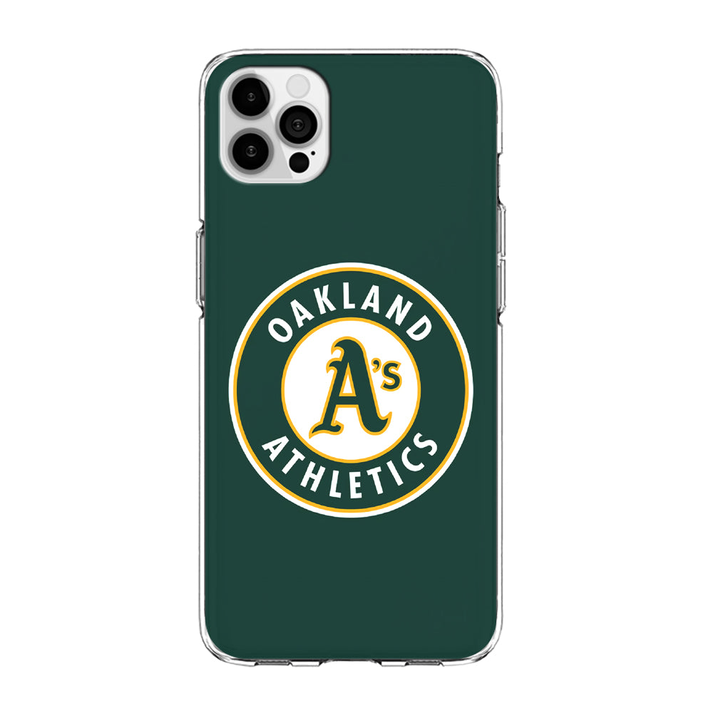 Baseball Oakland Athletics MLB 001 iPhone 15 Pro Case-Phone Case-Clear Soft Case-Altracase