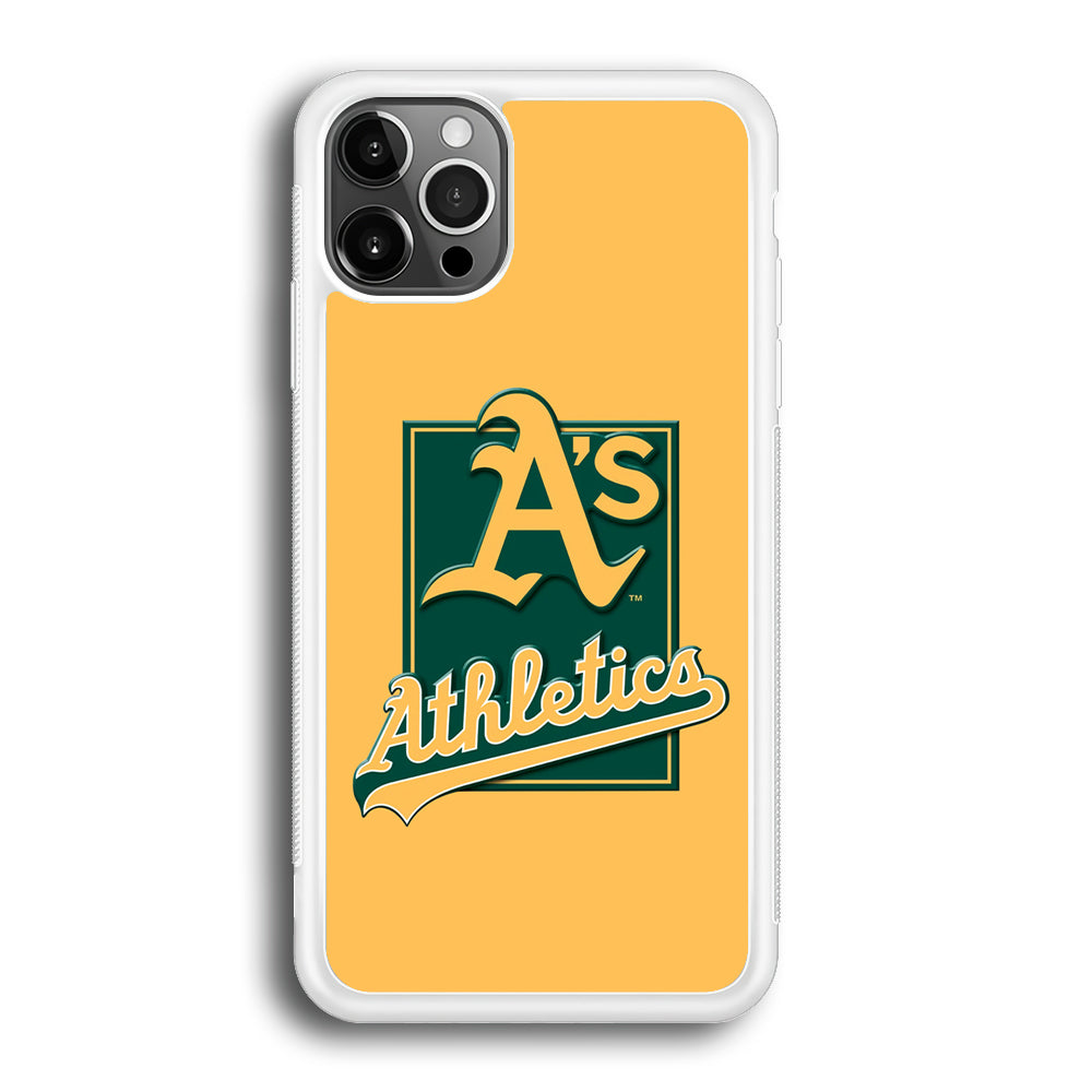 Baseball Oakland Athletics MLB 002 iPhone 12 Pro Max Case - Altracase