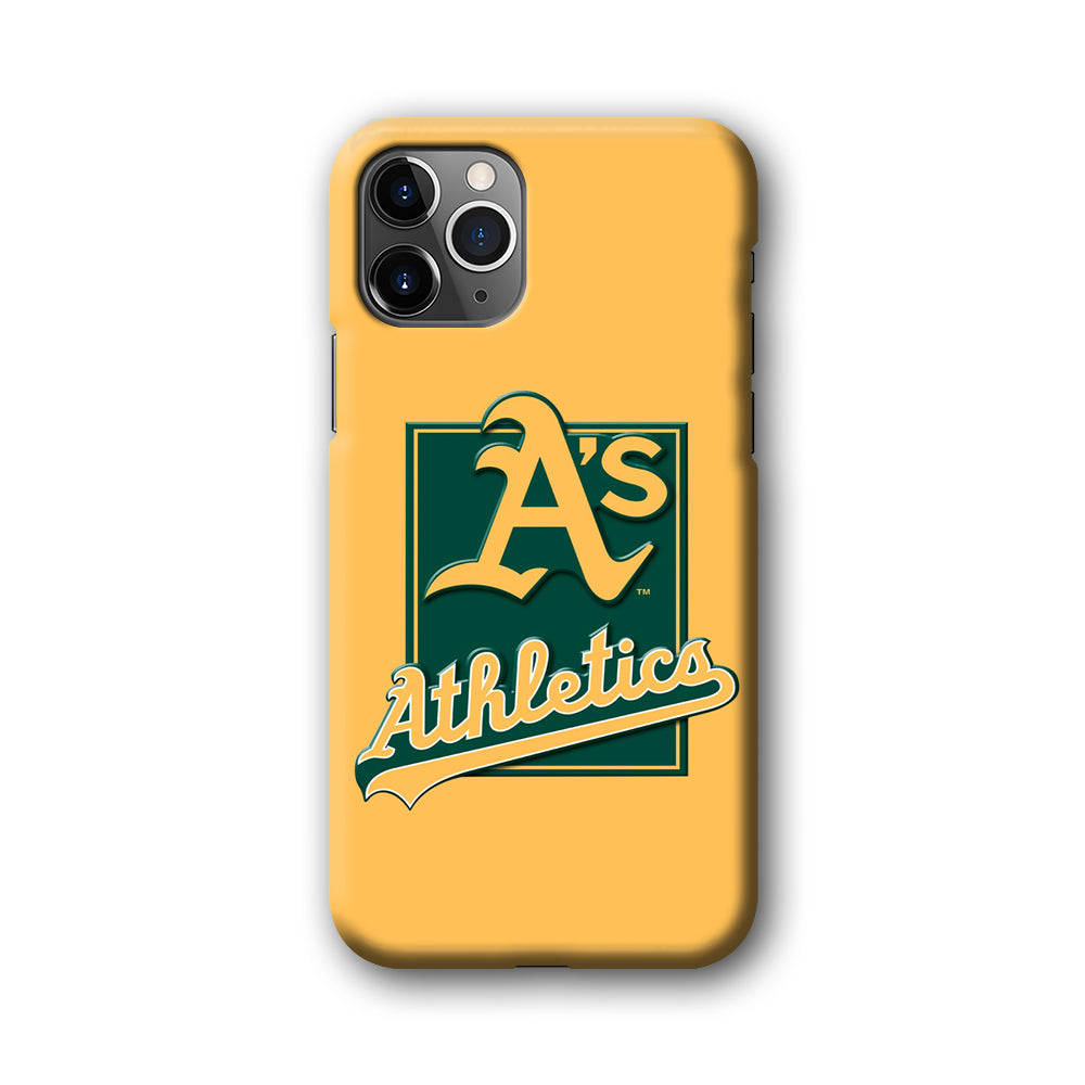 Baseball Oakland Athletics MLB 002 iPhone 11 Pro Case-Phone Case-3D Case-Altracase