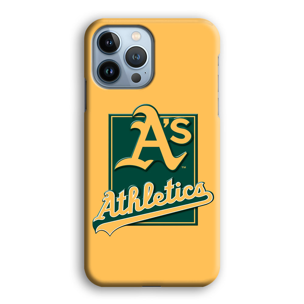 Baseball Oakland Athletics MLB 002 iPhone 15 Pro Case-Phone Case-3D Case-Altracase