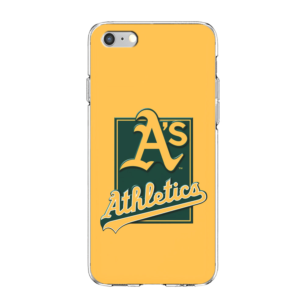 Baseball Oakland Athletics MLB 002 iPhone 6 Plus | 6s Plus Case-Phone Case-Clear Soft Case-Altracase