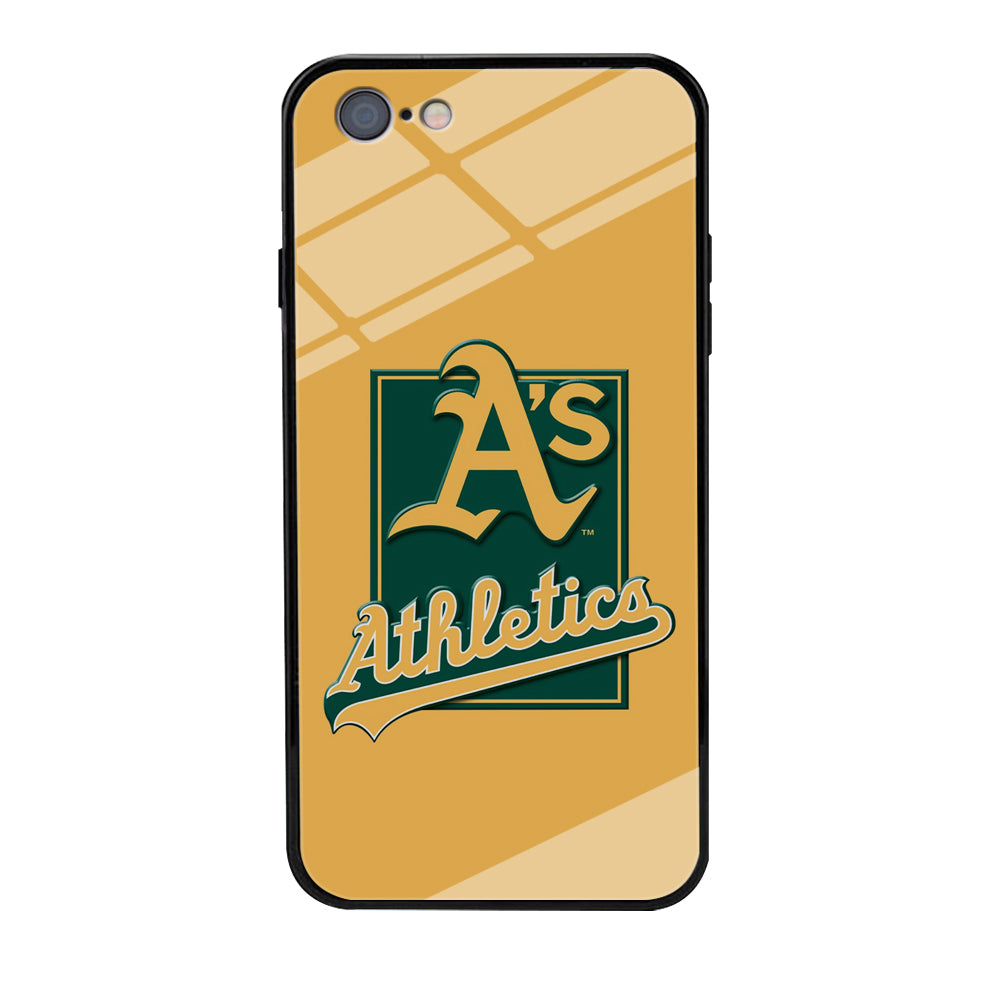 Baseball Oakland Athletics MLB 002 iPhone 6 Plus | 6s Plus Case-Phone Case-Tempered Glass Case-Altracase