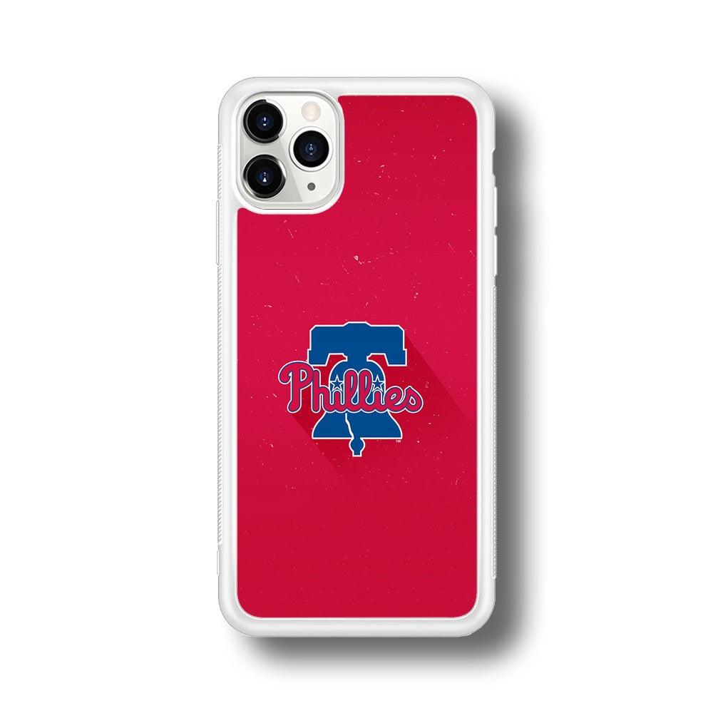 Baseball Philadelphia Phillies MLB 001 iPhone 11 Pro Case-Phone Case-Rubber White (2D Case)-Altracase