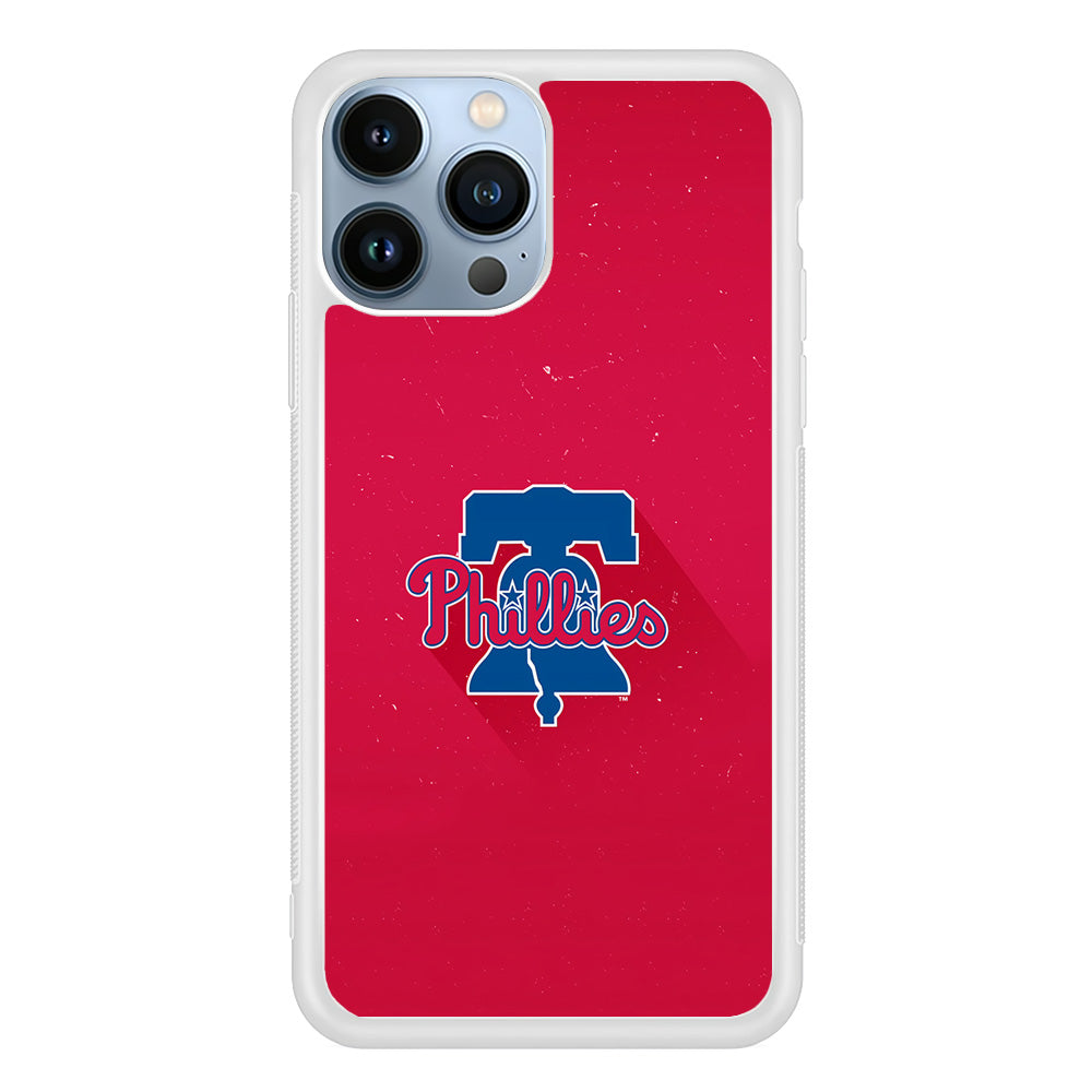 Baseball Philadelphia Phillies MLB 001 iPhone 15 Pro Case-Phone Case-Rubber White (2D Case)-Altracase