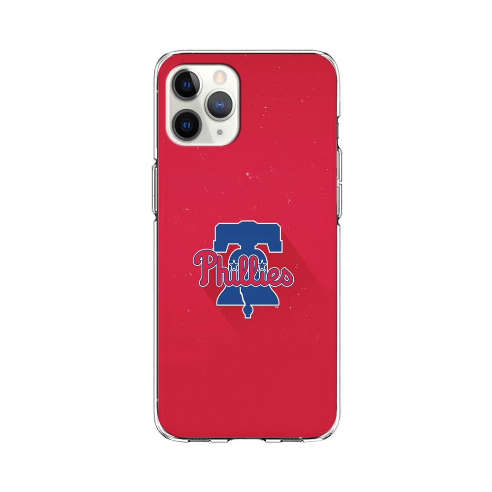 Baseball Philadelphia Phillies MLB 001 iPhone 11 Pro Max Case-Phone Case-Clear Soft Case-Altracase