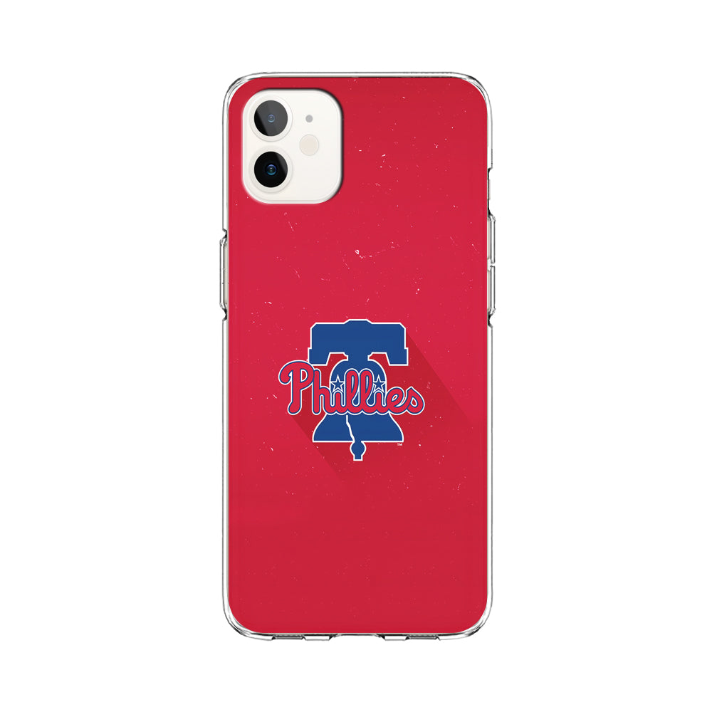 Baseball Philadelphia Phillies MLB 001 iPhone 12 Case-Phone Case-Clear Soft Case-Altracase