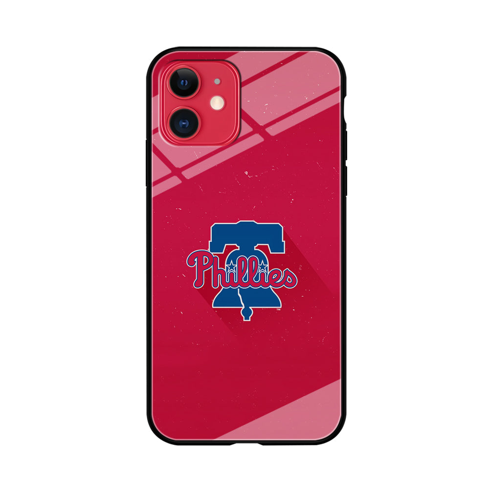 Baseball Philadelphia Phillies MLB 001 iPhone 11 Case-Phone Case-Tempered Glass Case-Altracase