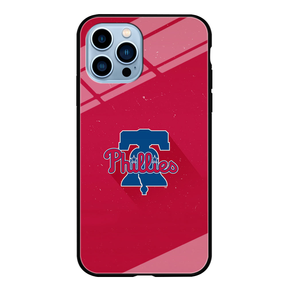 Baseball Philadelphia Phillies MLB 001 iPhone 13 Pro Case-Phone Case-Tempered Glass Case-Altracase