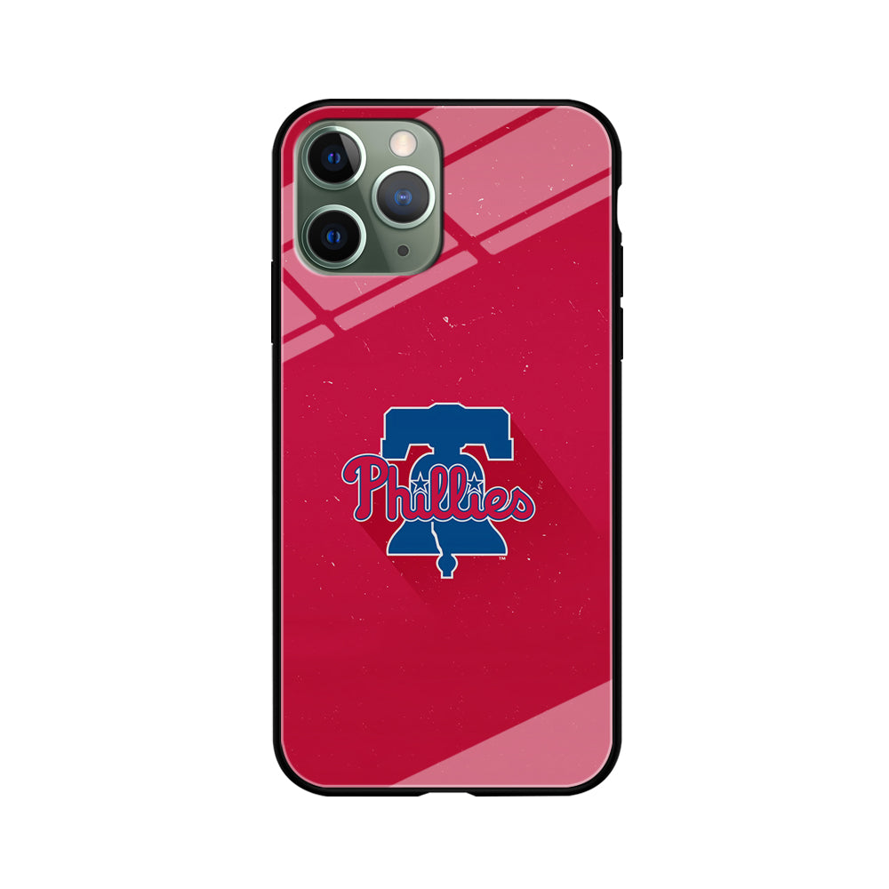 Baseball Philadelphia Phillies MLB 001 iPhone 11 Pro Case-Phone Case-Tempered Glass Case-Altracase