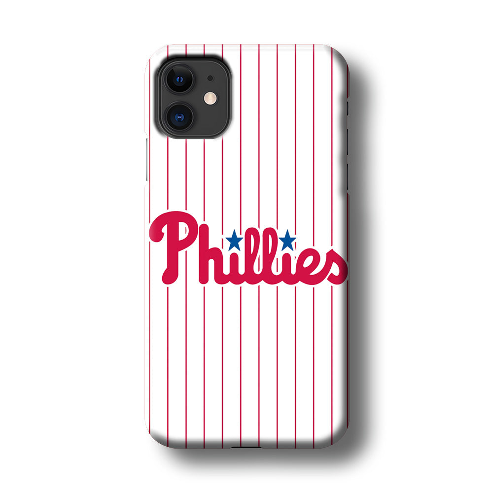 Baseball Philadelphia Phillies MLB 002 iPhone 11 Case-Phone Case-3D Case-Altracase