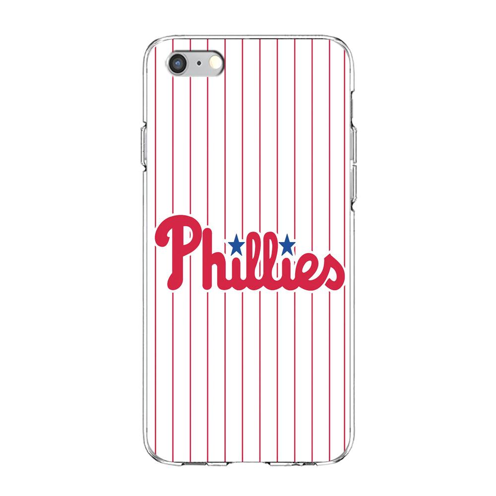 Baseball Philadelphia Phillies MLB 002 iPhone 6 | 6s Case-Phone Case-Clear Soft Case-Altracase