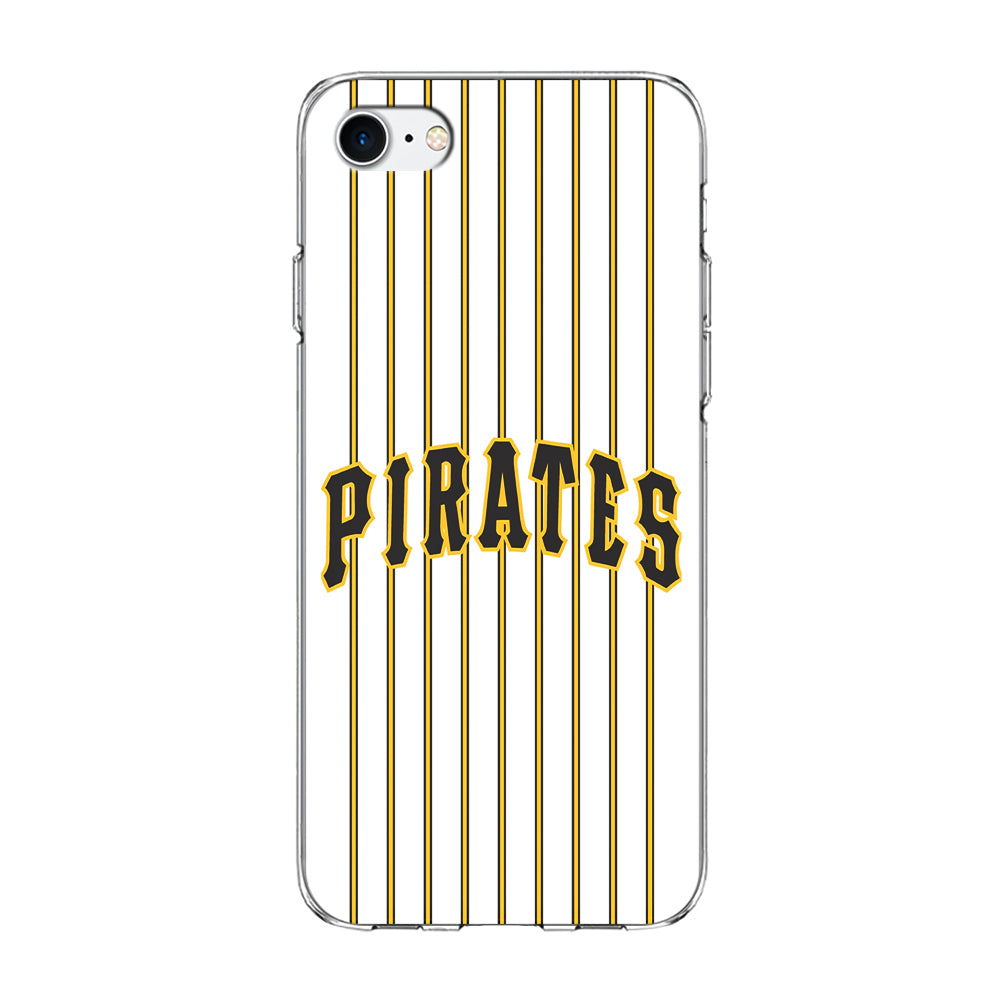 Baseball Pittsburgh Pirates MLB 001 iPhone 8 Case-Phone Case-Clear Soft Case-Altracase