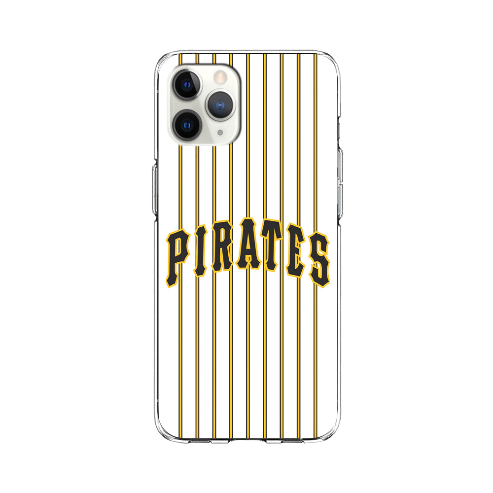Baseball Pittsburgh Pirates MLB 001 iPhone 11 Pro Case-Phone Case-Clear Soft Case-Altracase