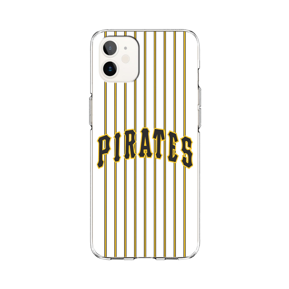 Baseball Pittsburgh Pirates MLB 001 iPhone 12 Mini Case-Phone Case-Clear Soft Case-Altracase