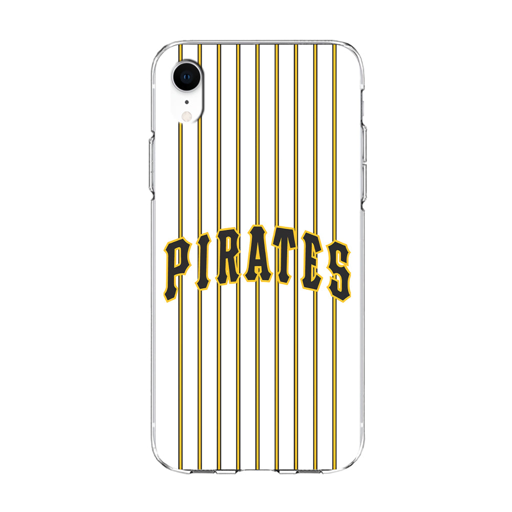Baseball Pittsburgh Pirates MLB 001 iPhone XR Case-Phone Case-Clear Soft Case-Altracase