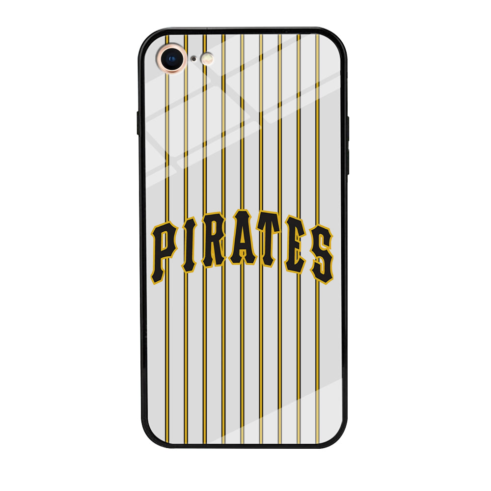 Baseball Pittsburgh Pirates MLB 001 iPhone SE 3 2022 Case-Phone Case-Tempered Glass Case-Altracase
